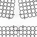 Kattenverjager Afweermatten Set - 12 Stuks inclusief Grondpinnen - 22 x 15,2 cm - Afweermiddel voor Katten - Antiklimstrips Katten - Kattenschrik - Kattenverjager