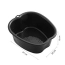 Voetbad - Blauw - 37 x 33 x 15 CM - Voetenbad - Massagebad - Ontspanning