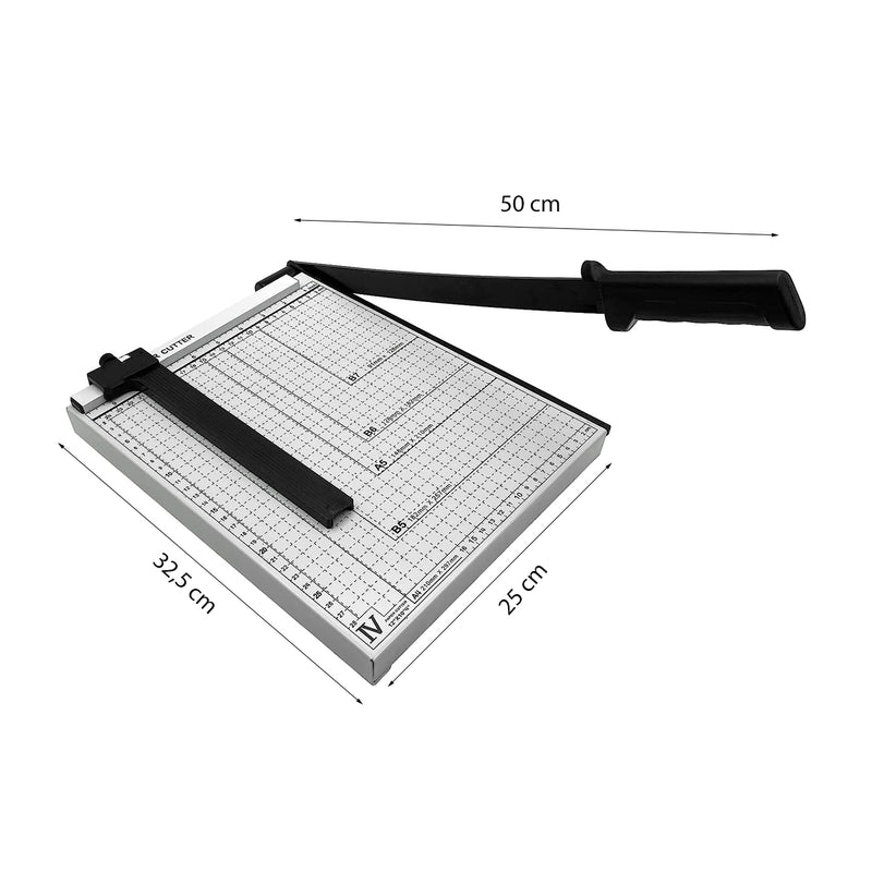 Hefboomsnijmachine - Papiersnijder - Geschikt voor A4, A5, B5, B6 of B7 - Snijtafel - Guillotine voor Papier