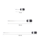 Staubwedel Ausziehbar – Ausziehbar bis 252 cm – Zerlumpt – Staubwedel Ausziehbar bis 245 cm – Waschbare Mikrofaser