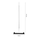 Vloerwisser met Lange steel - 125 cm - Wit - Vloertrekker met Verstelbare steel