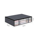 Bed Organizer – Geräumige Aufbewahrungstaschen – Grau – 3 Stück – Unterbetttasche