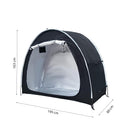 Fietstent XL - Zwart - Mobiele Fietsenstalling - Waterafstotend - Fietsbescherming - Stalling voor Fietsen