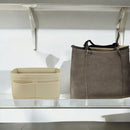 Handtaschen-Organizer – Bag in Bag – 11 geräumige Fächer – Beige – 27 x 17 x 9 cm (L x B x H) – Taschen-Organizer