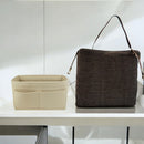 Handtaschen-Organizer – Bag in Bag – 11 geräumige Fächer – Beige – 27 x 17 x 9 cm (L x B x H) – Taschen-Organizer