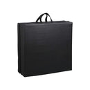 Sportmat Opvouwbaar - Zwart - 180 x 60 x 5 cm - Extra Dik - Opvouwbare Yogamat - Inklapbare Fitnessmat - Vloermat voor Yoga, Meditatie, Sport en Turnen - Turnmat