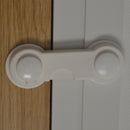 Kindersichere Schränke – Weiß – 10 Stück – Schranksicherheit für Kinder – selbstklebend