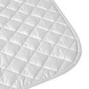 Bügelmatte – 120 x 60 cm – leicht – Bügeltuch – Bügelbrett – Tischbügelbrett – Reisebügeleisen – Mini-Bügeleisen – Mini-Bügelbrett – für den Tisch – Ärmelbrett – Bügelkissen