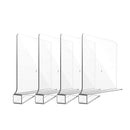 Kleiderorganisator - 3 Teile - Weiß - Aufbewahrung für Hosen, T-Shirts, Hemden und Tops