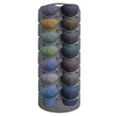 Cap Rack - Petjes Organizer voor aan Deur - Grijs - 14 Petten - Organizer voor Petjes en Caps - Petjes Opbergsysteem - Vilt - Petten Houder - Petten Opbergzak - Hat Holder - 130 x 46 cm
