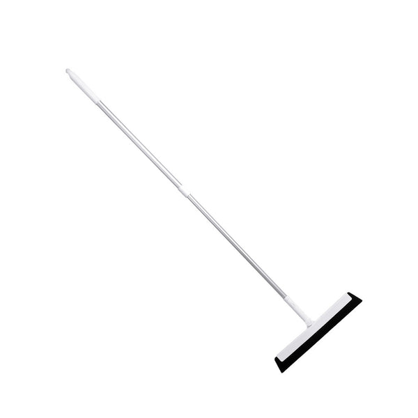 Bodenwischer mit langem Griff – 125 cm – Weiß – Bodenwischer mit verstellbarem Griff