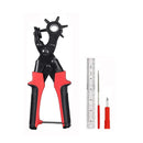 Lochzange für Gürtel und Leder – Rot – Profi-Lochzange – Lochzange – Revolverzange – Lochzange – Lochzange