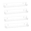 Nagellak houder - 4 stuks - Transparant - Houder voor Nagellak potjes - Nagellak organizer voor aan de Muur