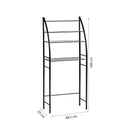 Waschmaschinen-Umbau – Schwarz – Universal – Waschmaschinen-Organizer – Waschmaschinenschrank 