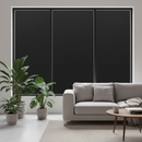 Verduisteringsfolie - Zwart - 145 x 300 cm - Zelfklevende Folie voor op het Raam - Complete Verduisteringsset - DYI
