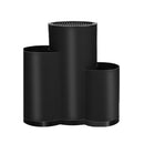 Keukengerei houder - Zwart - Kunststof - Messenhouder - Pollepel houder - Keuken Organizer - Aanrecht Organizer