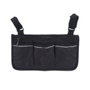 Rollstuhlabdeckung - Schwarz - Schutzabdeckung für Rollstuhl - 130 x 114 x 76 cm - Regenschutz