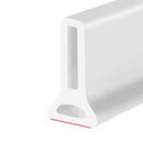 Waterkering - Siliconen - Wit - 1 Meter - Zelfklevende Kitrand - Waterdrempel - Douche dorpel