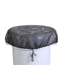 Regenton net - Zwart - Universeel tot 90 cm - Regenton Hoes - Regenton Afsluitnet - Afsluiter Regenton