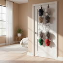 Hoedenrek - 10 stuks - Zwart - Pettenrek - Opberger voor Petten en Houden - Organiser voor Petjes