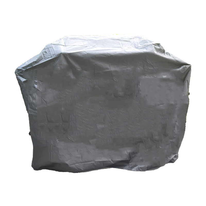 Grillabdeckung - Wasserabweisend - Verstellbar - 107 x 140 x 59 cm - Schwarz