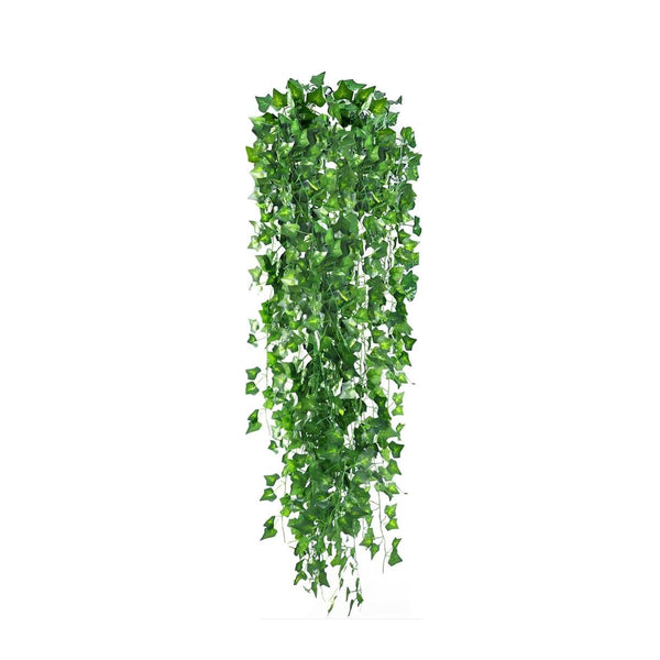 Efeu-Girlande – 250 cm – Blumengirlande – künstliche Pflanzen für drinnen und draußen – künstlicher Efeu 
