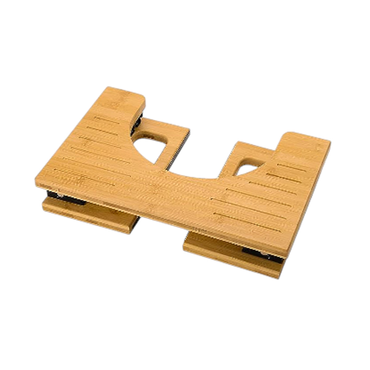 Bamboe toiletkruk voor volwassenen, 16,5 cm toiletkruk