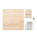 Stricknadel-Set Bambus 36-teilig - 18 verschiedene Größen - 35 cm lang - 2 bis 10 mm dick