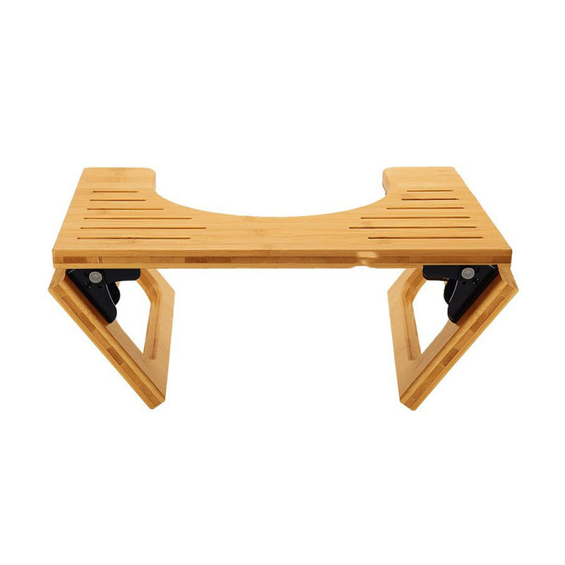 VaeFae Bamboe toiletkruk, opvouwbare potje kruk voor badkamer, houten poepkruk voor volwassenen, draagbaar en antislip VaeFae Bamboe toiletkruk, opvouwbare potje kruk voor badkamer, houten poepkruk voor volwassenen, draagbaar en antislip
