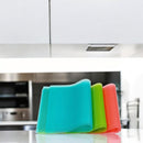 Koelkastmatten - Placemat - 9 stuks - Siliconen - 45 x 29 cm - 3 kleuren - Placemats - Ladematten