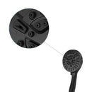 Douchekop - Zwart - Waterbesparende Douchekop - Handdouche met 10 Standen