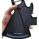 Fettmessgerät und Maßband Körper – Komplettset – Hautfaltenmessgerät und Körpermaßband – Messung des Körperfetts