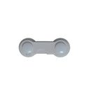 Kindersichere Schränke – Weiß – 10 Stück – Schranksicherheit für Kinder – selbstklebend