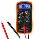 Digitale Multimeter – Spanningsmeter / Voltmeter / Ohmmeter – AC/DC Meter – LCD Display met Backlight – Inclusief Meetpennen & Opbergcase – Voor Elektronica, Auto & Huishoudelijk Gebruik