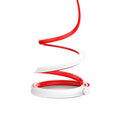 Wassersperre - Silikon - Weiß - 2 Meter - Selbstklebender Dichtstoffrand - Wasserschwelle - Duschschwelle