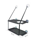 Hangmat Kat - Dubbel Laags - Grijs - Raam Hangmat Kat - Hangmat voor op het Raam - Hangmat met Zuignappen