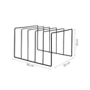 LP-Aufbewahrungssystem – Schwarz – LP-Schrank – LP-Halter – LP-Aufbewahrungsregal – LP-Organizer – LP-Aufbewahrungssystem