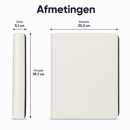 Toploader Binder – 252 Speelkaarten – Verzamelmap voor 3 x 4 inch Toploaders – Kaartenmap – 9 Pocket – Wit