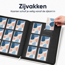Toploader Binder – 252 Speelkaarten – Verzamelmap voor 3 x 4 inch Toploaders – Kaartenmap – 9 Pocket – Wit