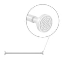 Douchestang Uitschuifbaar - Wit - 66 cm tot 99 cm - Universeel - Douchestang zonder Boren - Douchestang Verstelbaar