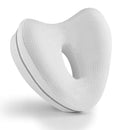 Kniekissen fürs Bett – Weiß – Orthopädisches Kniekissen – Beinkissen – Seitenschlafkissen – Seitenschlafkissen fürs Bett – Hüftbeschwerden