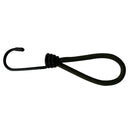 Snelbinders - 24 stuks - Zwart - Snelbinders met Haak - Spanrubbers - Tentspanner - Spinhaak