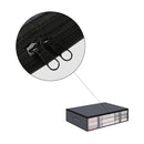 Bed Organizer – Geräumige Aufbewahrungstaschen – Grau – 3 Stück – Unterbetttasche