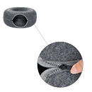 Donutmand voor Katten en Honden - Grijs - Diameter 61 cm - Kattenmand - Hondenmand