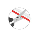 Wassersperre - Silikon - Weiß - 2 Meter - Selbstklebender Dichtstoffrand - Wasserschwelle - Duschschwelle