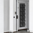 Schoenenkast Hangend - Schoenenzak 12 vakken - Opbergen van Schoenen aan Deur - Zwart