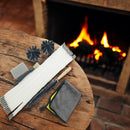 Schornsteinfeger – 8 Meter – Durchmesser 10 cm – Schornsteinfeger-Set – Bürstenset für Bohrmaschine – Schornsteinfeger