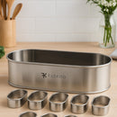 Schleifring - Verstellbarer Backrahmen - Edelstahl - 27 - 40 cm