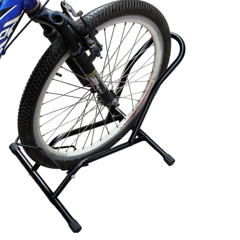Fahrradträger Vorderrad oder Hinterrad – Schwarz – Fahrradträger Rennrad, Mountainbike, MTB – Hinterrad Standard – Vorderrad Standard – Fahrradständer 