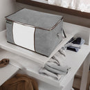 Aufbewahrungstasche für Kleidung und Bettdecke - Grau